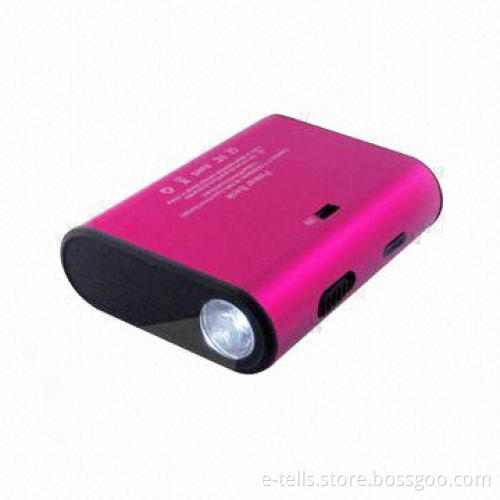 4,400mAh Battery Power Bank with Aluminum Case